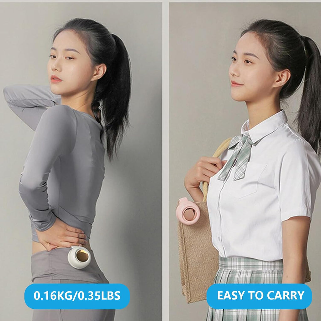 Portable Clip on Fan Mini USB Rechargeable, Small Clip on Fan for Shirt Bag 360° Rotation, Strong Airflow Quiet, Personal Handheld Fan Hands Free Outdoor